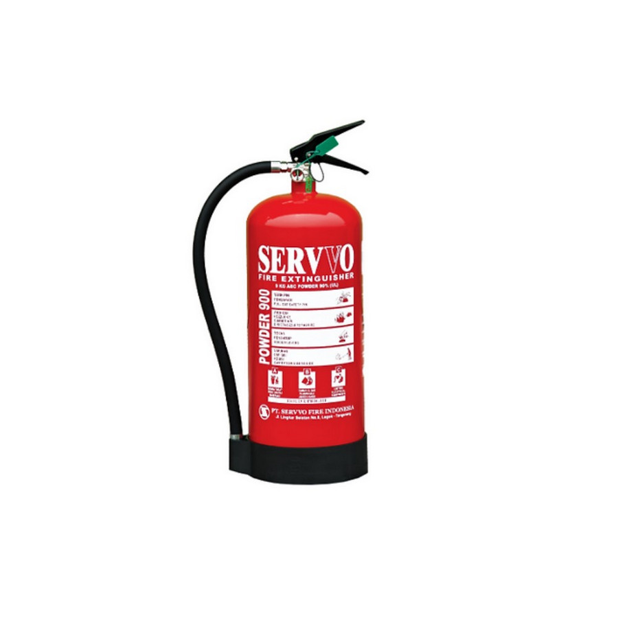 Pemadam Kebakaran 9 kg SERVVO Dry Chemical Powder P 900 ABC-90